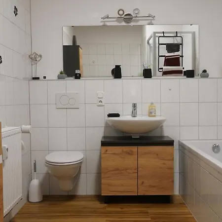 Grosszuegiges Apartment Im Loft-Stil Bad Berneck im Fichtelgebirge Esterno foto