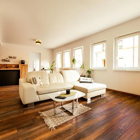 Grosszuegiges Apartment Im Loft-Stil Bad Berneck im Fichtelgebirge Esterno foto